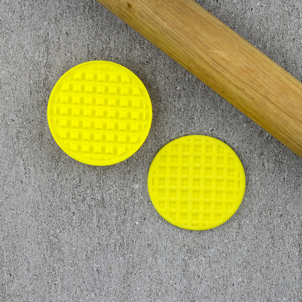 Waffle Cutter and Embosser Set