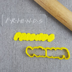 Friends Cutter and Debosser Set
