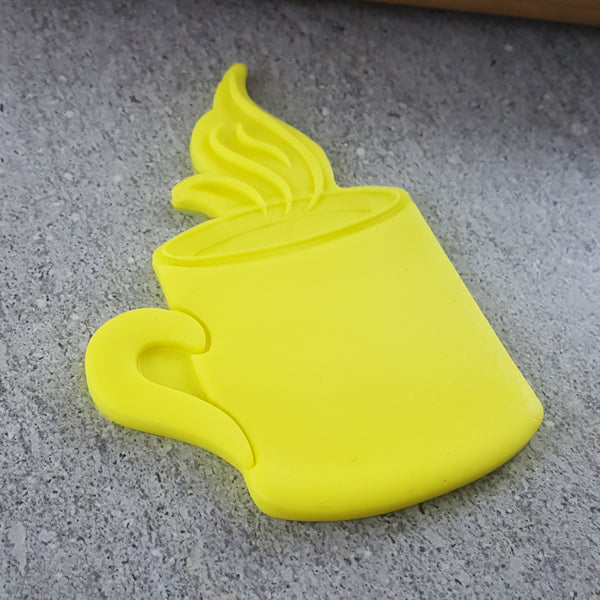 Coffee Mug Cutter and Embosser Set