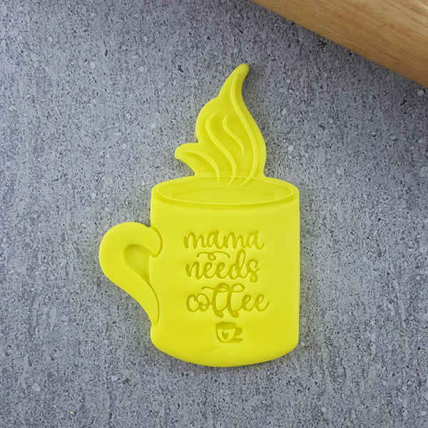 Coffee Mug Cutter and Embosser Set