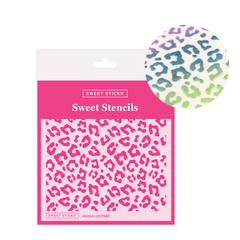 Animal Leopard Stencil (Sweet Sticks)