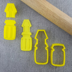 Screwdriver Debosser & Cutters Set