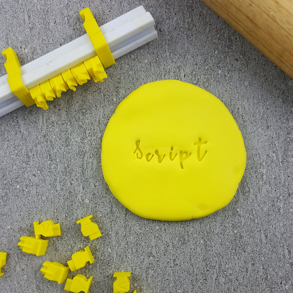 V2 Script Stamps (Individual Letters)