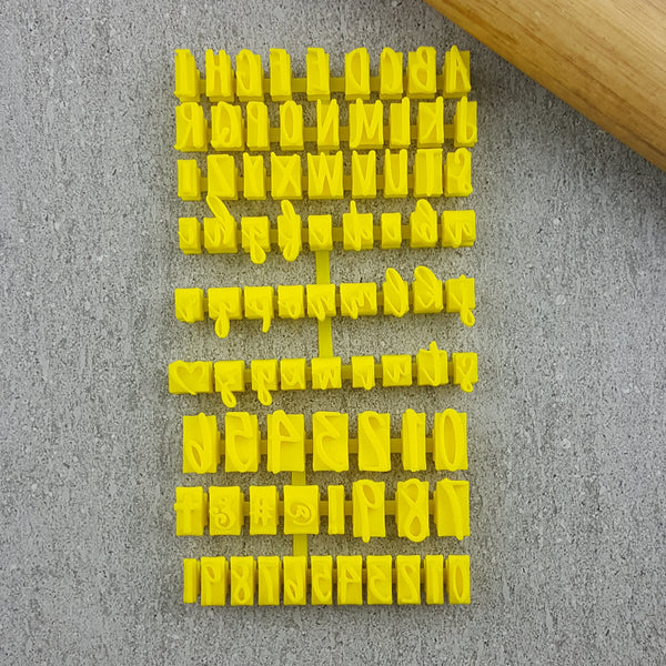 V2 Script Stamps (Individual Letters)