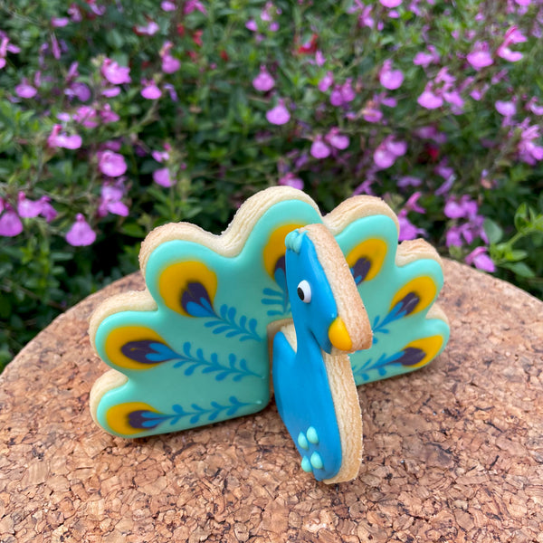 Peacock/ Turkey 3D Standing Cookie Cutter