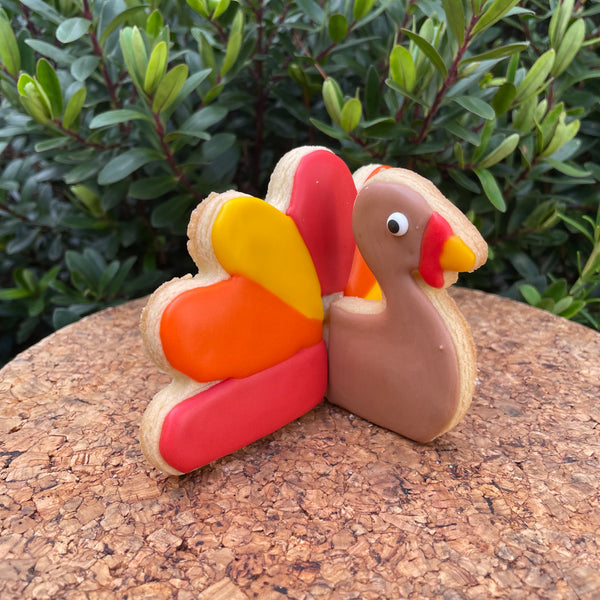 Peacock/ Turkey 3D Standing Cookie Cutter