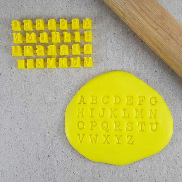 Typewriter Letter Stamps (Individual Letters)