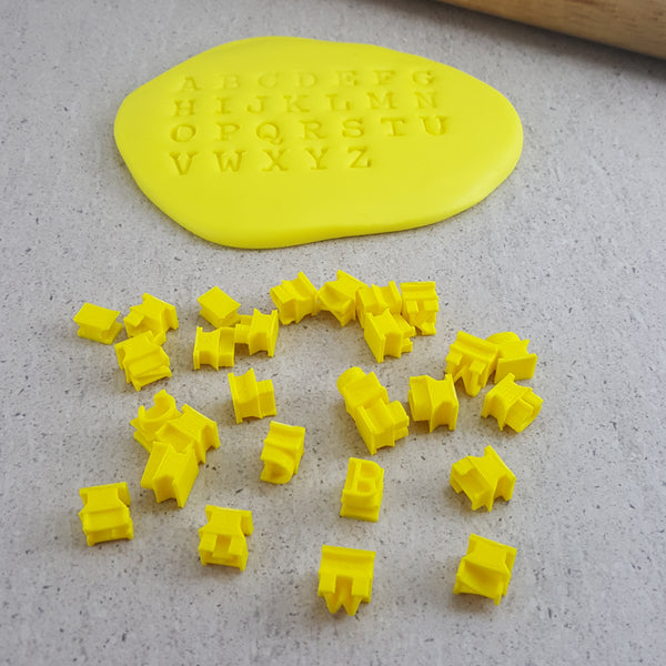 Typewriter Letter Stamps