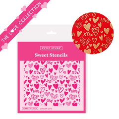 Ultimate Love Stencil (Sweet Sticks)