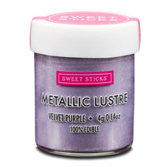 Velvet Purple Lustre Dust 4g (Sweet Sticks)