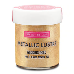 Wedding Gold Lustre Dust 4g (Sweet Sticks)