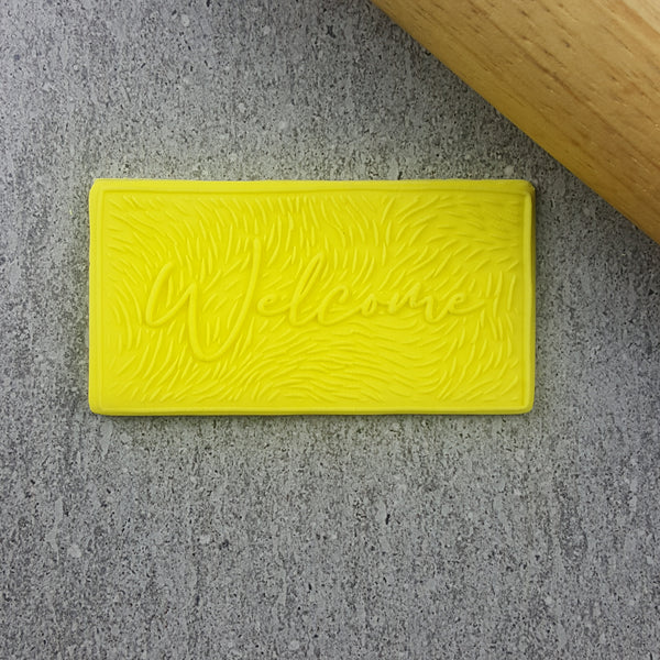 Welcome Mat Cutter and Debosser Set