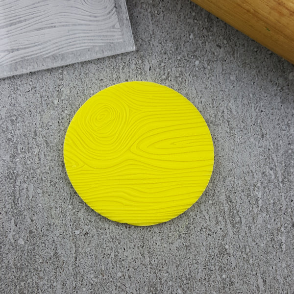 Wood Grain Pattern Plate