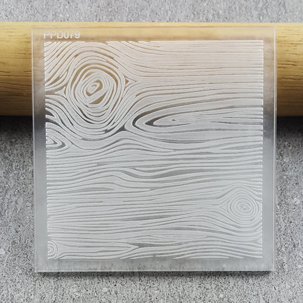 Wood Grain Pattern Plate