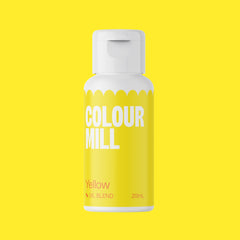 Oil Based Colouring 20ml Yellow