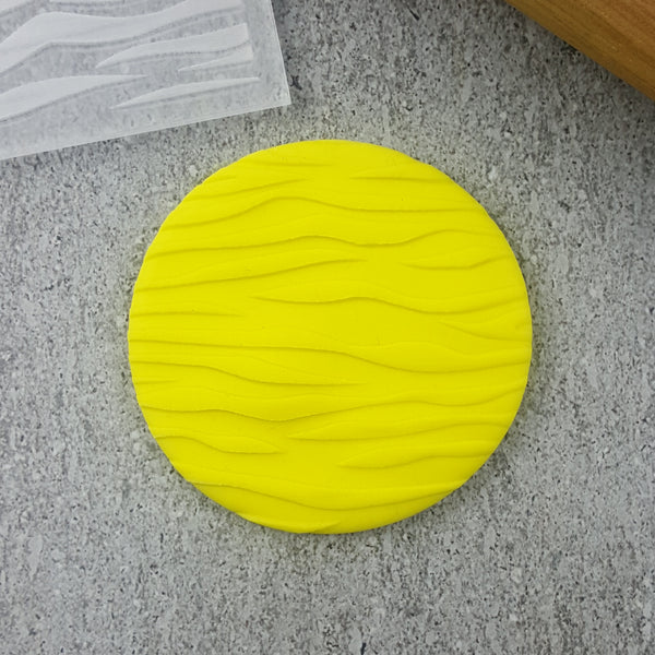 Zebra Print Pattern Plate