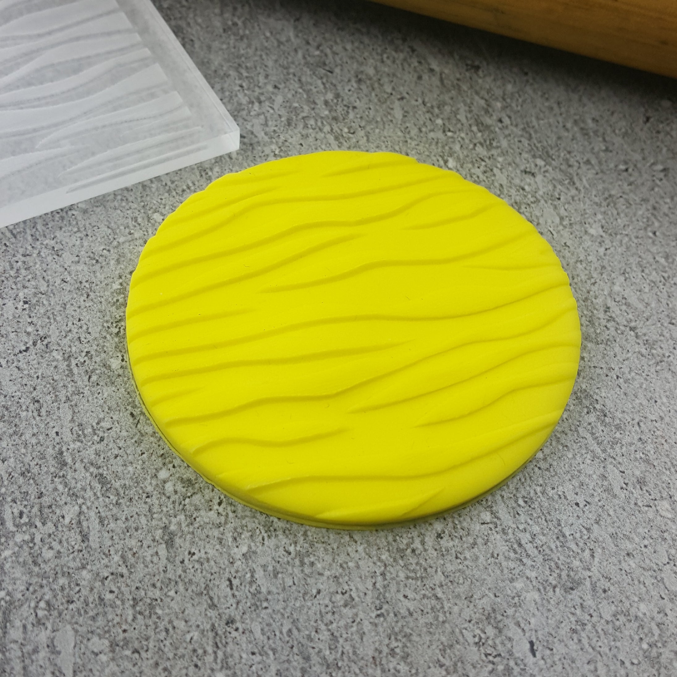 Zebra Print Pattern Plate