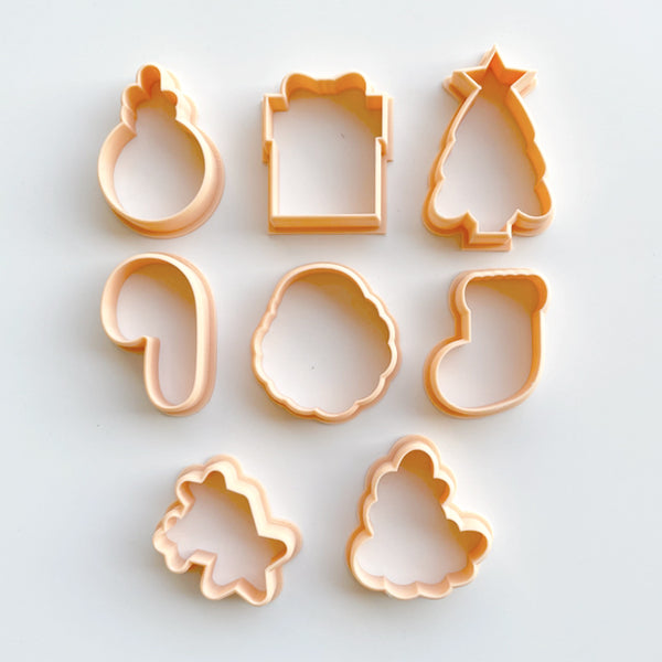 Christmas Stamps & Cutter Set (Little Biskut)