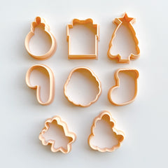 Christmas Stamps & Cutter Set (Little Biskut)