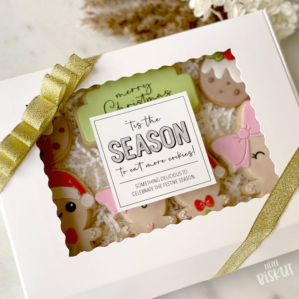 Gingerbread Girl with Bow Cutter & Debosser Set (Little Biskut)