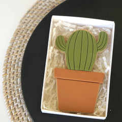 Cactus Plant  Cutter and Embosser 4pc Set (Little Biskut)