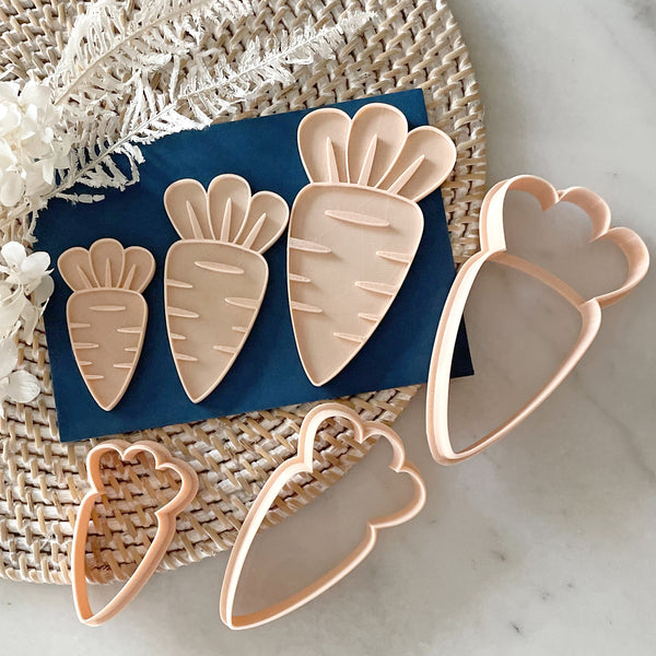 Carrot Cutter & Embosser Set (Little Biskut)