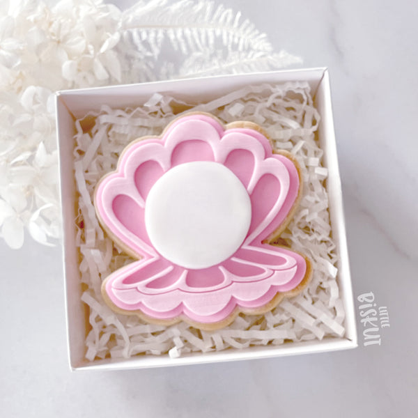 Clam Cutter and Debosser Set (Little Biskut)