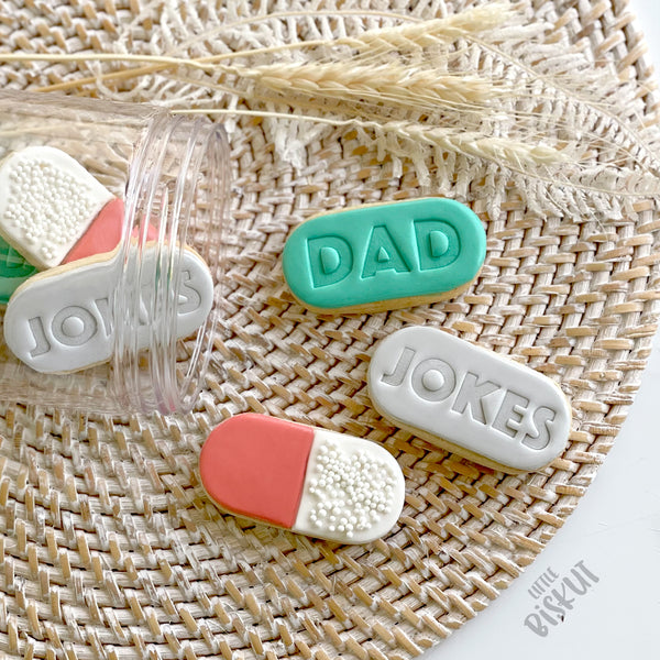 Dad Jokes Pill Set (Little Biskut)