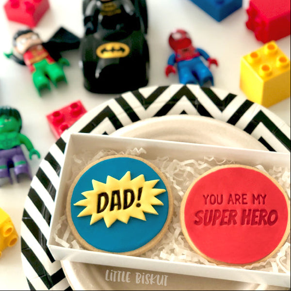 You Are My Super Hero Embosser (Little Biskut)
