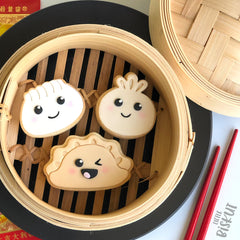 Dumplings Cutter & Embosser Set (Little Biskut)