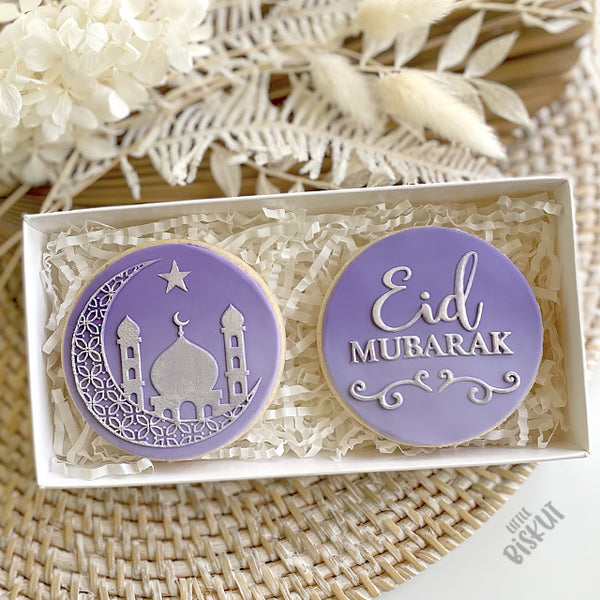Eid Moon & Mosque Debosser (Little Biskut Level Up!)