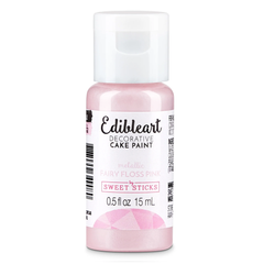 Fairy Floss Pink Metallic Edibleart Paint (Sweet Sticks)