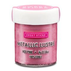 Hot Pink Lustre Dust 4g (Sweet Sticks)