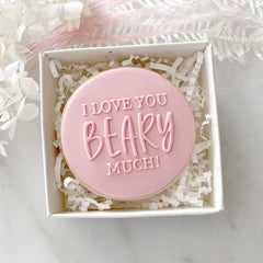 I Love You Beary Much Debosser (Little Biskut Level Up!)