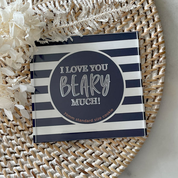 I Love You Beary Much Debosser (Little Biskut Level Up!)