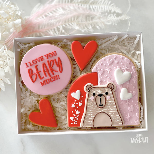 I Love You Beary Much Debosser (Little Biskut Level Up!)
