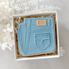 Jeans Cutter and Debosser Set (Little Biskut)