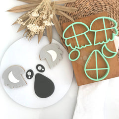 Koala Face Cake Cutter Set (SweetP)