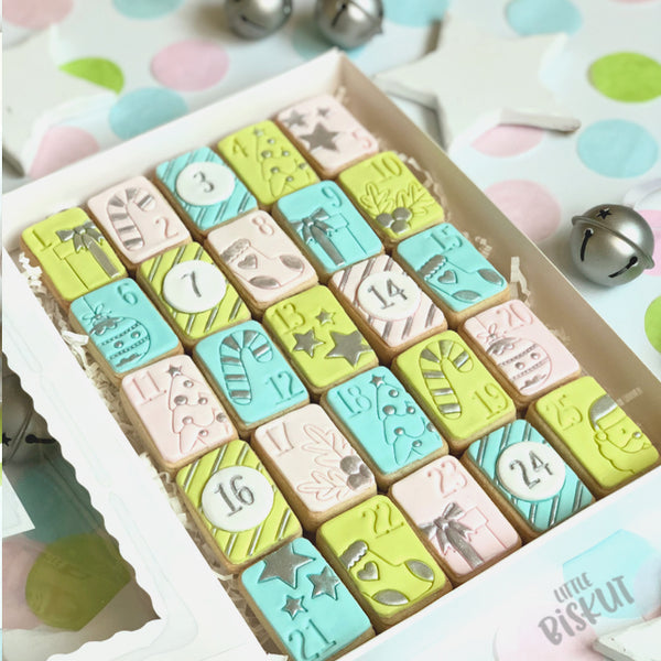 Advent Calendar Cutter & Embosser Set (Little Biskut)