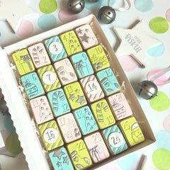 Advent Calendar Cutter & Embosser Set (Little Biskut)