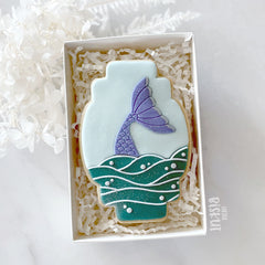 Mermaid Tail Cutter & Debosser Set (Little Biskut Level Up!)