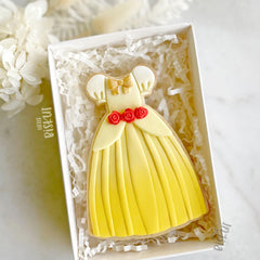 Princess Dress Cutter and Embosser Set (Little Biskut)