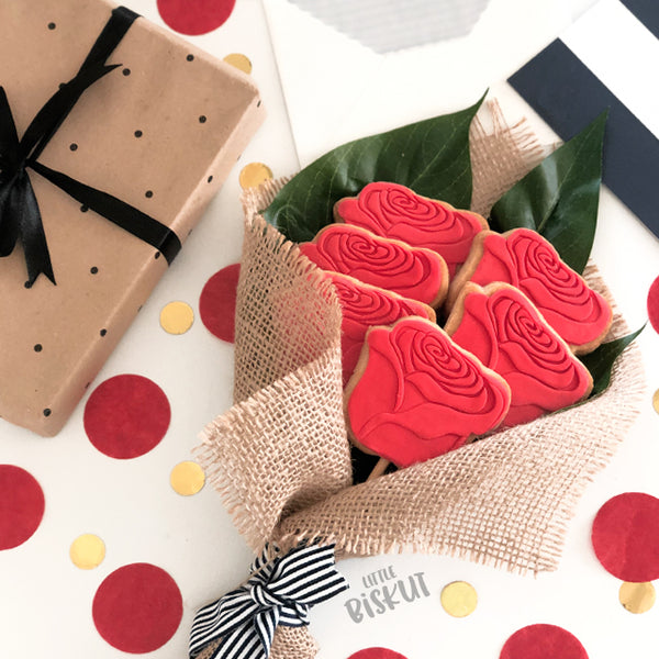 Rose Cutter & Embosser Set (Little Biskut)