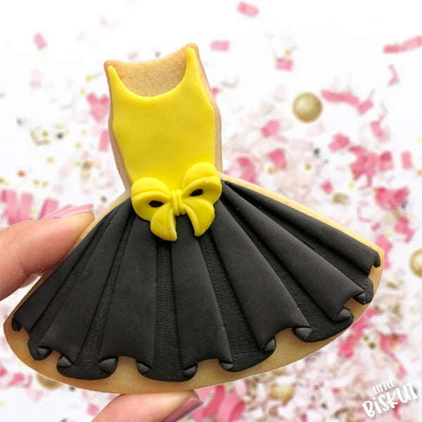 Tutu Dress Cutter & Embosser Set (Little Biskut)