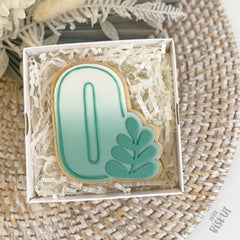 Leaf Number 0 Cutter & Debosser Set (Little Biskut Level Up!)