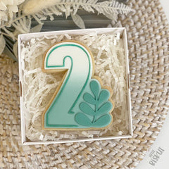 Leaf Number 2 Cutter & Debosser Set (Little Biskut Level Up!)