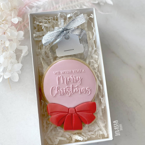 Cookie Pop with Bow Embosser and Cutter Set (Little Biskut)