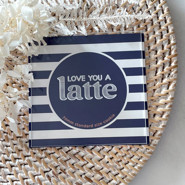 Love You Latte Debosser (Little Biskut Level Up!)