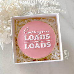 Love You Loads Debosser (Little Biskut Level Up!)