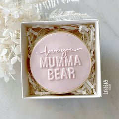 Love You Mumma Bear Debosser (Little Biskut Level Up!)